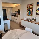 Frontaal Gelijkvloers Seaview 80m² 2 Slp Appartamento Ostenda