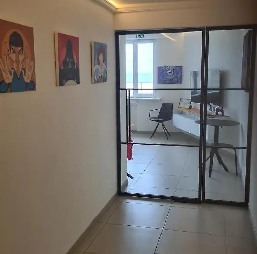 公寓 Frontaal Gelijkvloers Seaview 80m² 2 Slp *