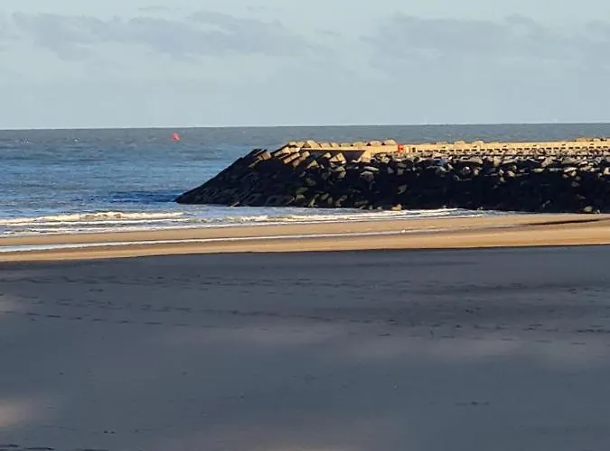 Frontaal Gelijkvloers Seaview 80m² 2 Slp Apartamento Ostend