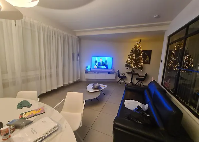 公寓 Frontaal Gelijkvloers Seaview 80m² 2 Slp 奥斯滕德