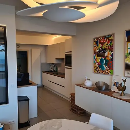 Frontaal Gelijkvloers Seaview 80m² 2 Slp אוסטנדה