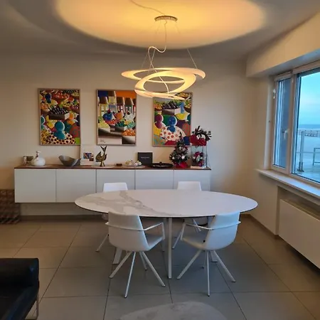 Διαμέρισμα Frontaal Gelijkvloers Seaview 80m² 2 Slp Οστένδη