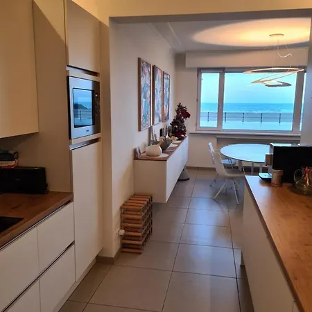 Frontaal Gelijkvloers Seaview 80m² 2 Slp * אוסטנדה