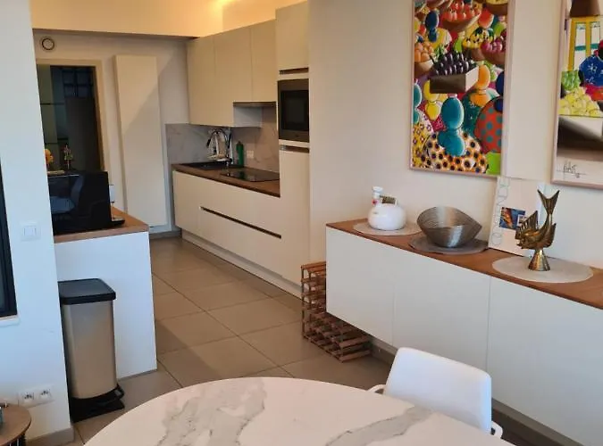 Frontaal Gelijkvloers Seaview 80m² 2 Slp Apartment Ostende